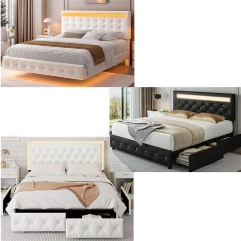 queen size bed frame cost